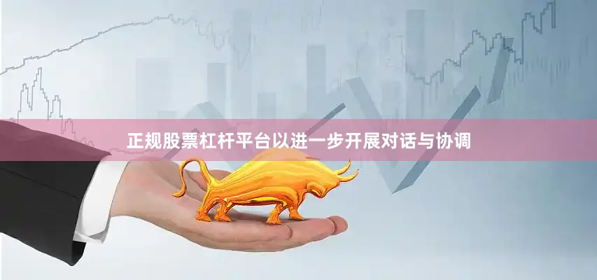 正规股票杠杆平台以进一步开展对话与协调