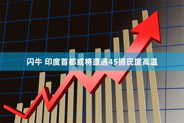 闪牛 印度首都或将遭遇45摄氏度高温